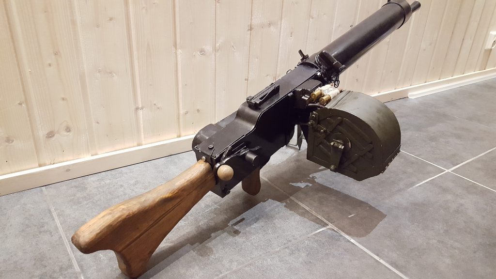 Custom built WW1 airsoft guns.